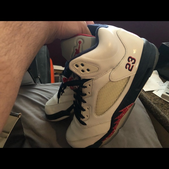 Air Jordan 5 retro sz 12s - Picture 7 of 8